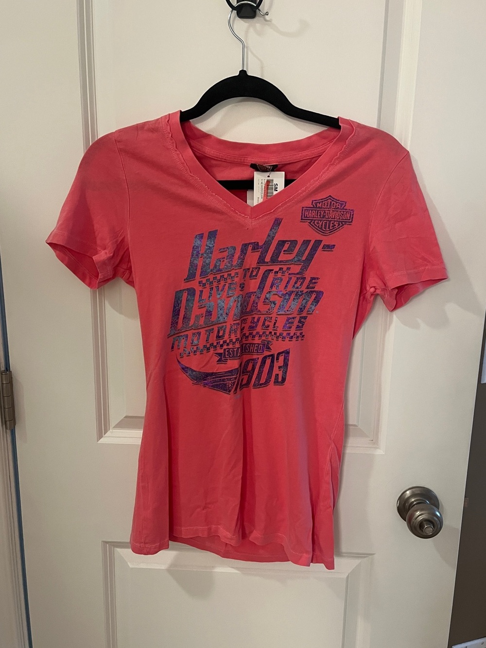 Harley Davidson V-neck T-Shirt